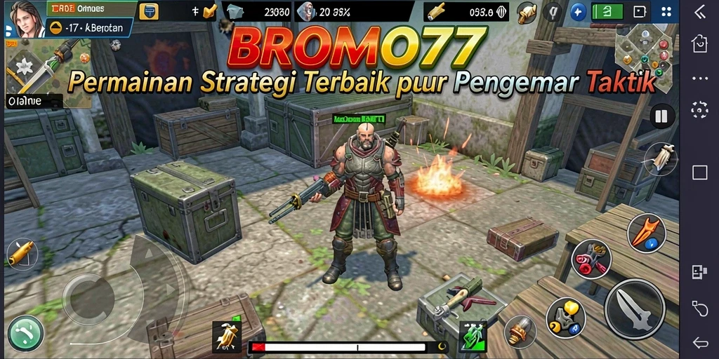 Gameplay BROMO77 yang seru dengan berbagai strategi dan taktik.