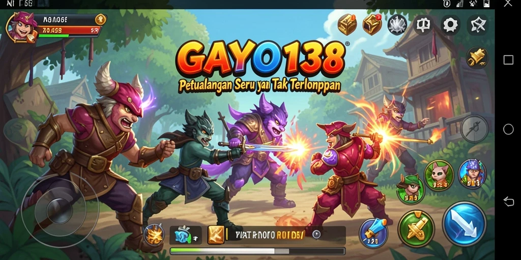Screenshot GAYO138 menampilkan aksi seru dalam petualangan.