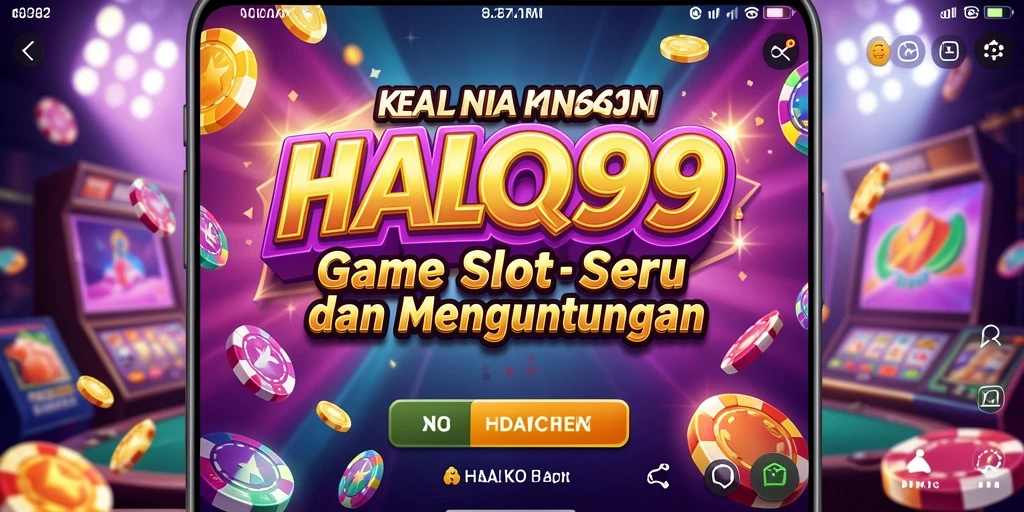 Tampilan gameplay HALO99 yang menarik dan interaktif.