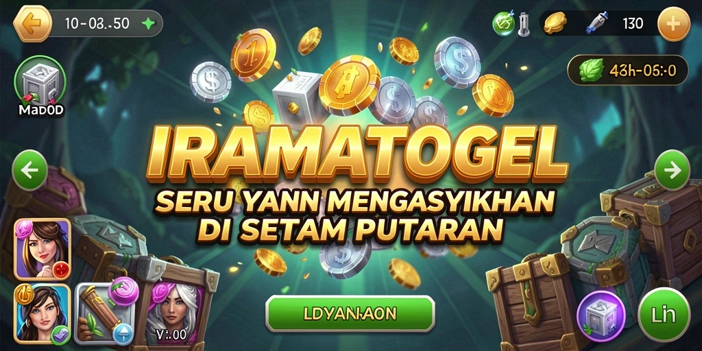 Tampilan menarik gameplay IRAMATOGEL yang seru.