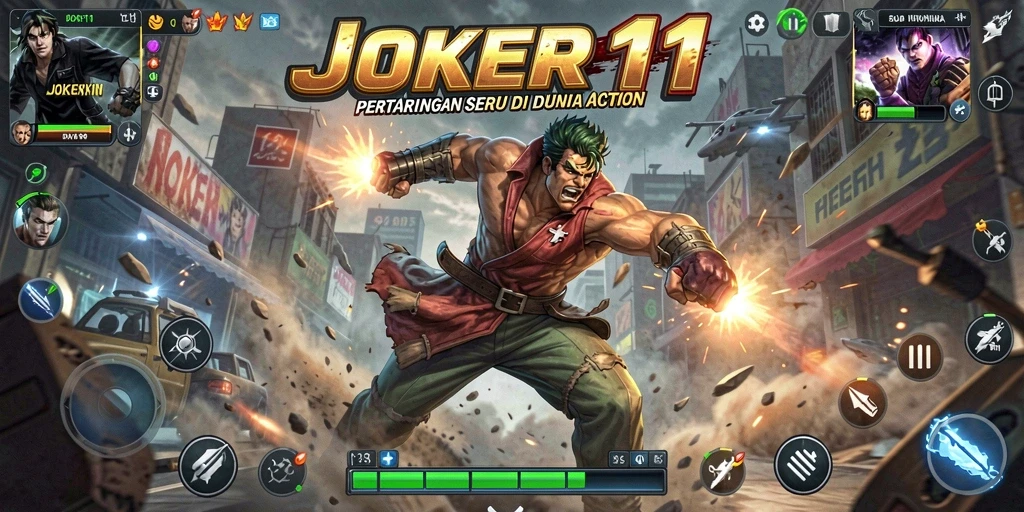 Tampilan gameplay <strong>JOKER11</strong> yang seru dan mendebarkan.