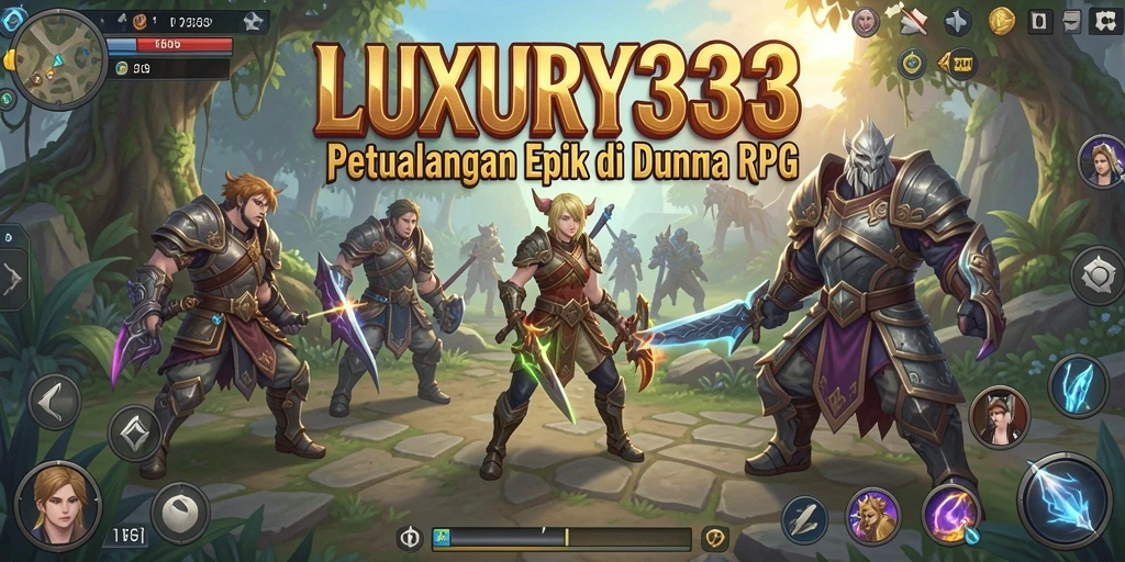 Gameplay RPG LUXURY333 yang seru dan penuh tantangan.