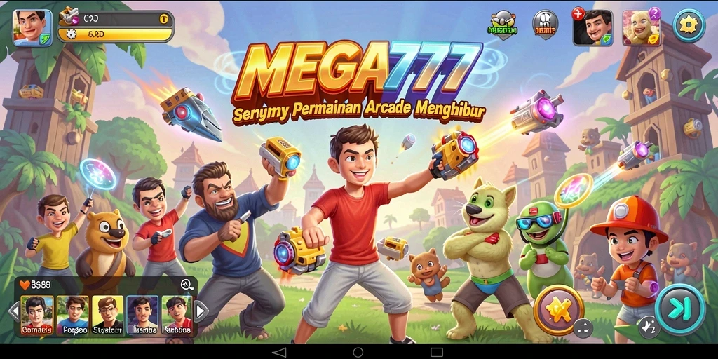 Tangkapan layar gameplay MEGA777 yang menegangkan dan penuh aksi.