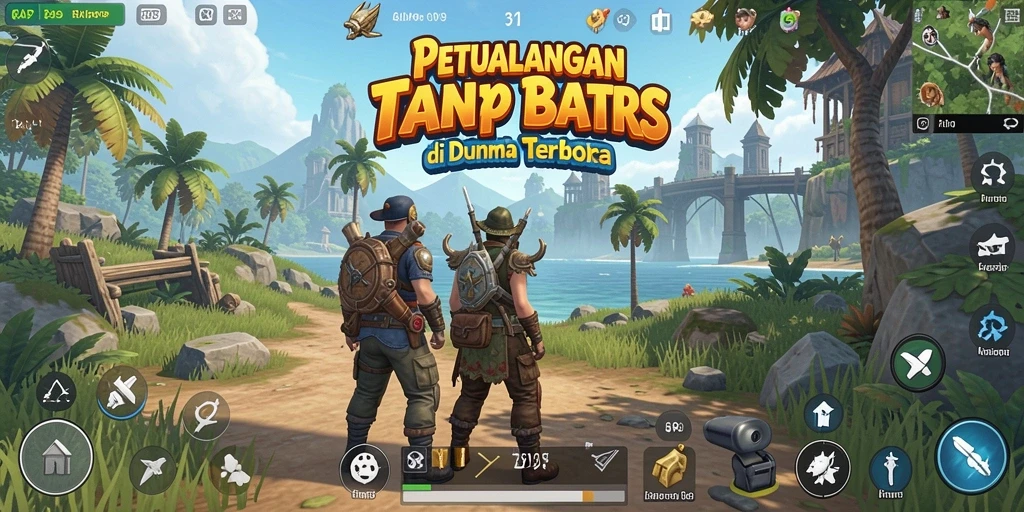 Gambaran gameplay Open World yang mendebarkan di RAP89.